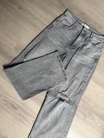 Grijze jeans met scheuren - maat 40, Hello Miss, Ophalen of Verzenden, Zo goed als nieuw, W30 - W32 (confectie 38/40)