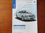 Volkswagen Eos prijslijst (sept. 2006), Boeken, Auto's | Folders en Tijdschriften, Ophalen of Verzenden, Nieuw, Volkswagen