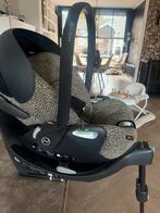 Autostoel + base Cybex Cloud T I-Size Sepia Black/tijger, Verstelbare rugleuning, Zo goed als nieuw, Isofix, 0 t/m 13 kg