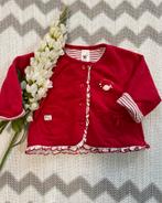 Leuk rood/wit vestje met knoopjes van de C&A, maatje 68, C&A, Ophalen of Verzenden, Zo goed als nieuw, Truitje of Vestje