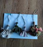 Vintage sleutel/kast kwasten., Ophalen of Verzenden