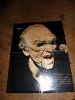 Poster Peter Gabriel - Genesis - 1974 uit het blad Circus, Verzamelen, Ophalen of Verzenden, Zo goed als nieuw, Foto of Kaart