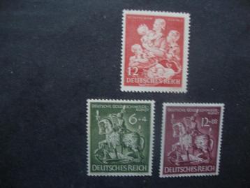 Duitse Rijk nr. 859 + serie 860-861 Potfris. beschikbaar voor biedingen