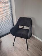 Mooie zwarte woood eetkamerstoel, Ophalen of Verzenden