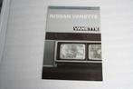 Folder Nissan Vanette (1983) (43), Boeken, Auto's | Folders en Tijdschriften, Nieuw, Nissan, Ophalen of Verzenden