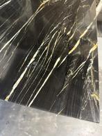 Rechthoekige eettafel MOET WEG - kwartsiet Belvedere 180x100, Zo goed als nieuw, Vijf personen of meer, 150 tot 200 cm, Metaal