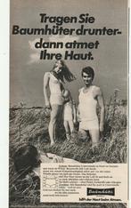 Retro reclame 1969 Baumhütter ondergoed hele gezin, Verzamelen, Retro, Verzenden, Overige typen