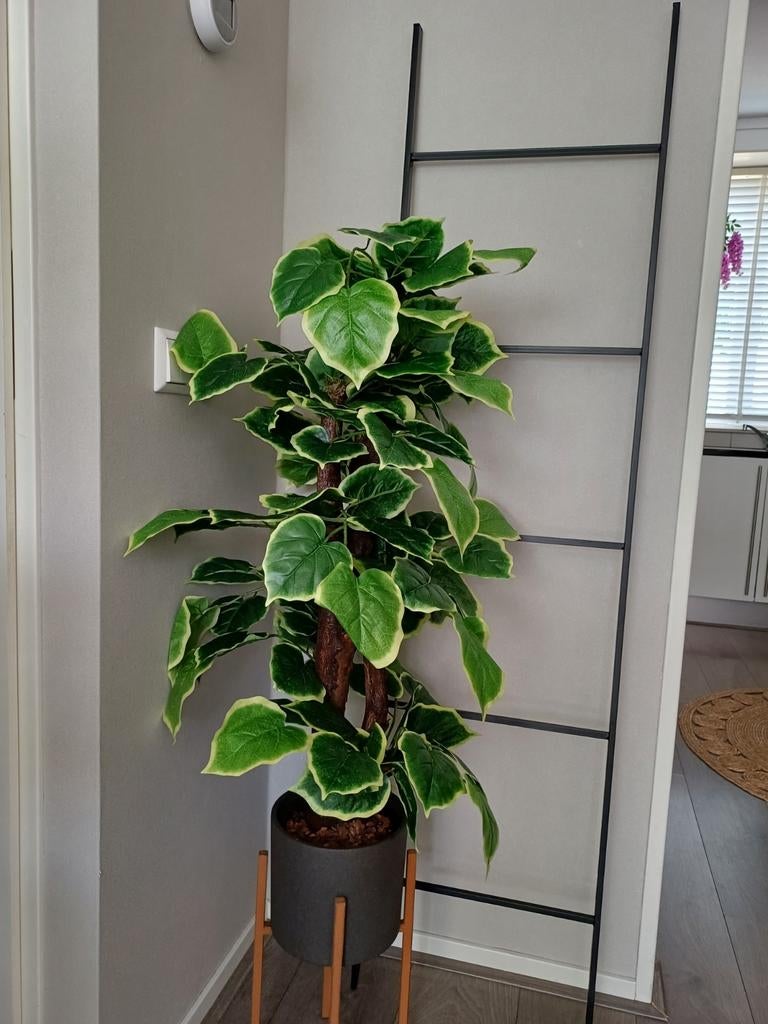 Kunstplant/Boom 100cm - Realistisch & Decoratief, Huis en Inrichting, Kamerplanten, 100 tot 150 cm, Overige soorten, In pot, Groene kamerplant