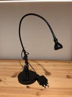 Zwarte IKEA bureaulamp / nachtlampje – bieden, Ophalen of Verzenden, Gebruikt, Minder dan 50 cm