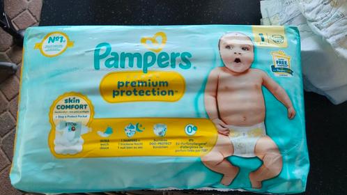 Pampers maat 1 en 2  kruidvat luiers maat 0 en 1, Kinderen en Baby's, Overige Kinderen en Baby's, Zo goed als nieuw, Ophalen