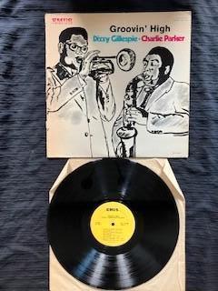 Charlie Parker Dizzy Gillespie - Groovin' High vintage vinyl, Cd's en Dvd's, Vinyl | Jazz en Blues, Gebruikt, Jazz, 1940 tot 1960