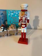 Notenkraker rood en wit, Diversen, Kerst, Ophalen of Verzenden, Zo goed als nieuw