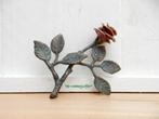013* Bronzen roosje (Boven €75 geen verzendkosten), Ophalen of Verzenden, Nieuw, Overige materialen, Overige typen