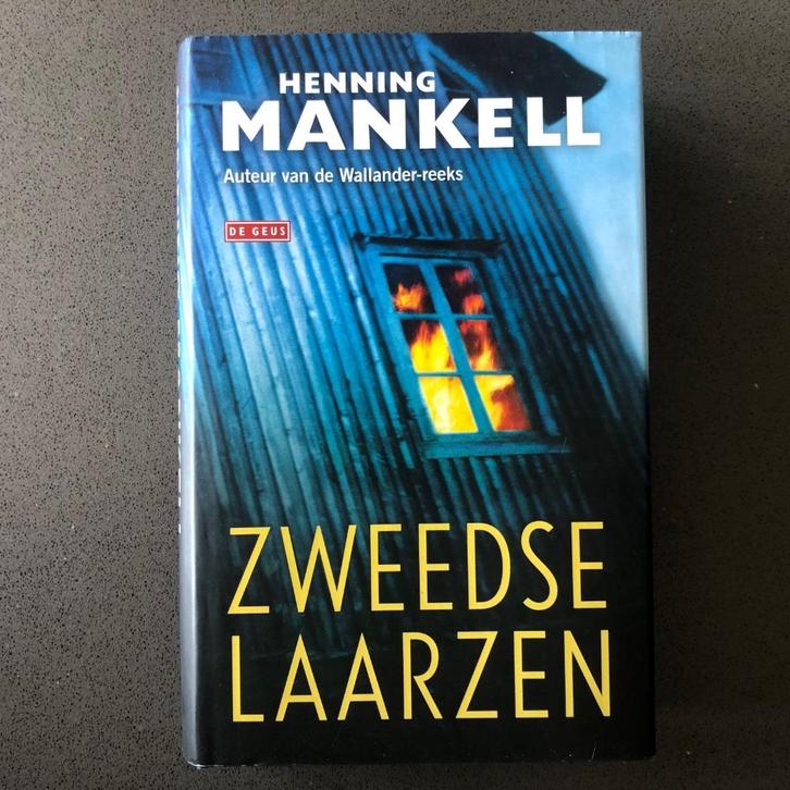 Boek - Zweedse laarzen - Henning Mankell, Boeken, Thrillers, Zo goed als nieuw, Scandinavië, Ophalen of Verzenden