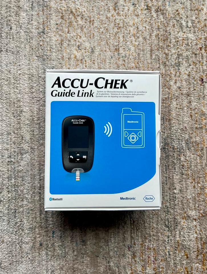 Nieuwe Accu Check Guide Link bloedsuikermeter, Diversen, Verpleegmiddelen, Nieuw, Ophalen of Verzenden