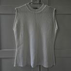 Kastopruiming: Witte Top Julieta - Zonder Mouw maat S, Kleding | Dames, Tops, Wit, Ophalen of Verzenden, Zo goed als nieuw, Julieta