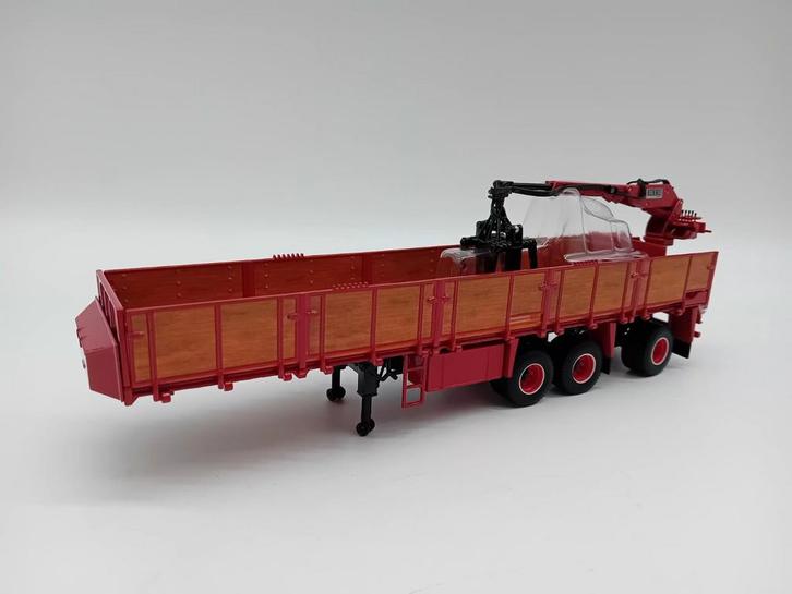 WSI FLOOR KLASSIEKE KENNIS STENENTRAILER, Hobby en Vrije tijd, Modelauto's | 1:50, Nieuw, Bus of Vrachtwagen, Wsi, Ophalen of Verzenden