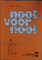 Bladmuziek Muziektheorie / Noot voor Noot deel 2, Muziek en Instrumenten, Bladmuziek, Ophalen of Verzenden, Nieuw, Les of Cursus