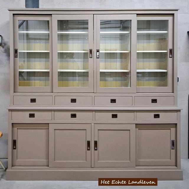 Buffetkasten & Vitrinekasten Grote voorraad Snelle levering, Huis en Inrichting, Kasten | Buffetkasten, 200 cm of meer, 25 tot 50 cm