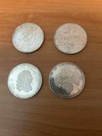 4 x Zilveren 50 Gulden Munt, Ophalen of Verzenden, Koningin Beatrix, 50 gulden