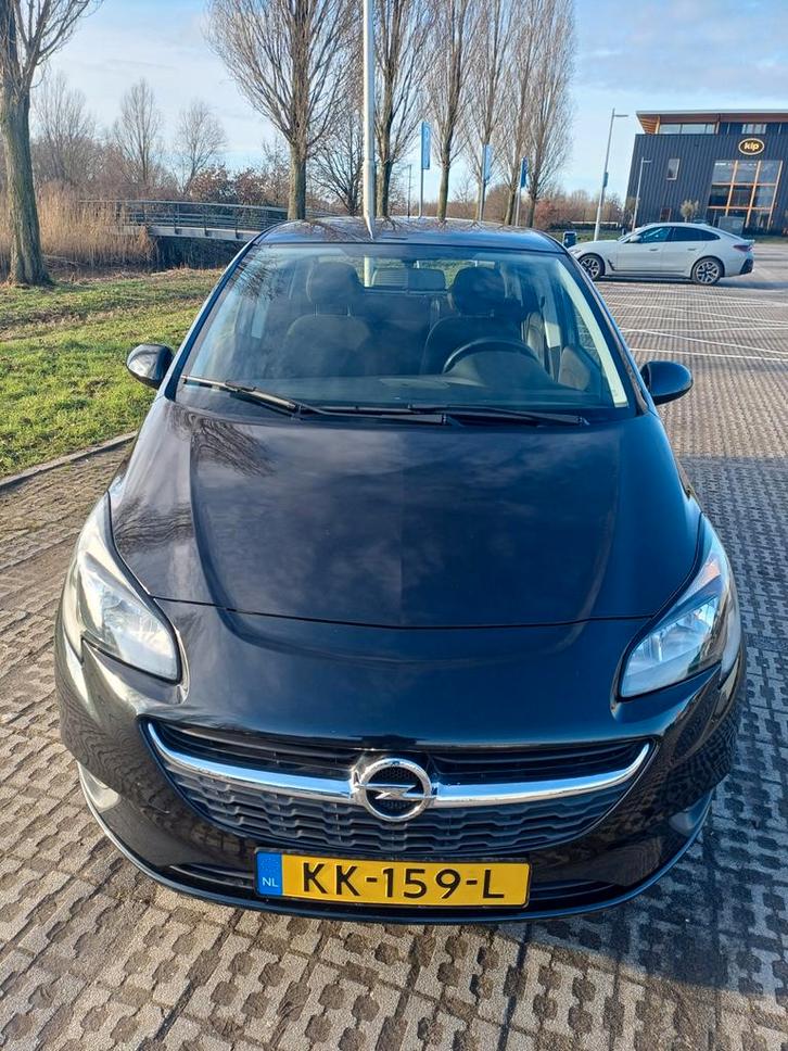 Opel Corsa 1.0T 66KW/90PK 5D 2016 Zwart, Auto's, Opel, Particulier, Corsa, Trekhaak, Benzine, B, Hatchback, Handgeschakeld, Origineel Nederlands