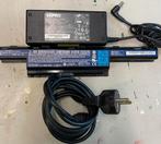 Batterij + adapter van Acer inspire laptop, Ophalen, Zo goed als nieuw