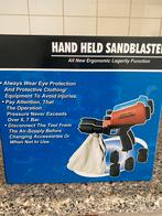 Hand held sandblaster nieuw in doos normaal 35 euro, Ophalen of Verzenden, Zo goed als nieuw