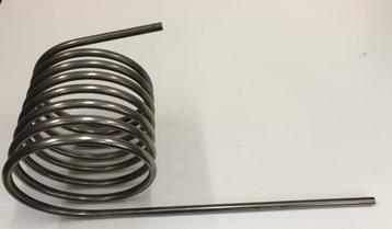 dompelaar wortkoeler koeling spiraal element RVS heatpipe beschikbaar voor biedingen