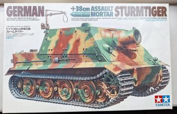 German 38cm assault mortar Sturmtiger - Tamiya 1/35 beschikbaar voor biedingen