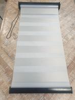 Duo rolgordijn wit met zwart systeem 47x94cm, Ophalen of Verzenden, Zwart