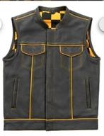 Mooi leren motorvest maar M, Motoren, Overige merken, Jas | leer, Tweedehands, Heren