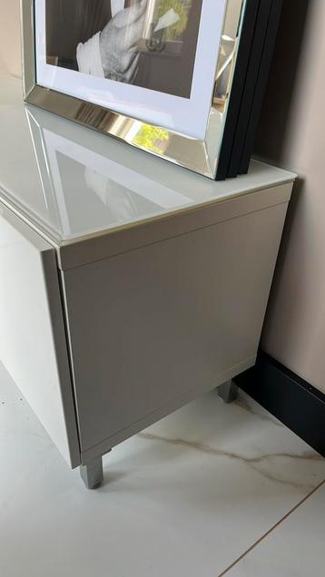 Ikea Besta kastje / tv meubel wit - afbeelding 4