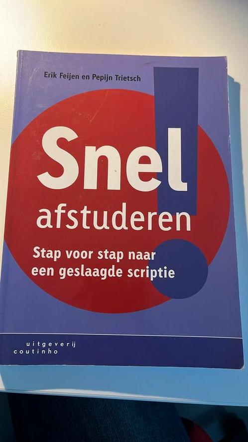 E. Feijen - Snel afstuderen!, Boeken, Schoolboeken, Zo goed als nieuw, Nederlands, Overige niveaus, Verzenden