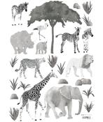 Sale Muursticker Sticker Wilde Dieren Safari Lilipinso, Nieuw, Ophalen of Verzenden, Wanddecoratie