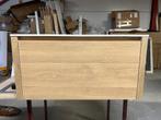 Badmeubel massief eiken met solid surface wastafel! Nieuw!!, Ophalen, 50 tot 100 cm, Minder dan 100 cm, Designbadkamers.com