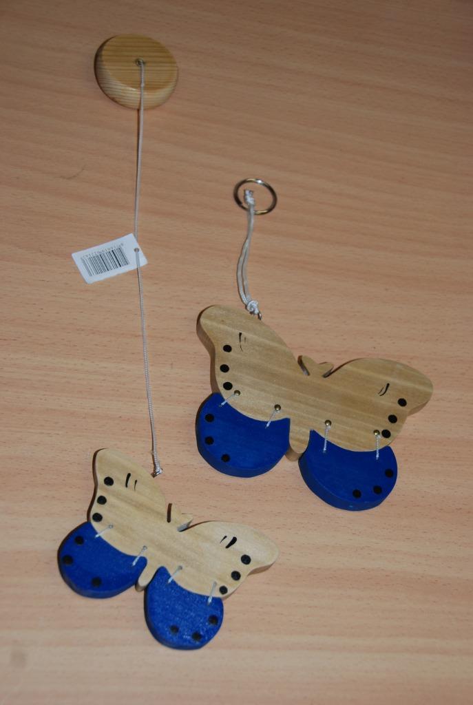 Houten vlinders type 2., Huis en Inrichting, Woonaccessoires | Overige, Nieuw, Ophalen of Verzenden