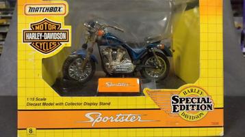 Harley Davidson Sportster 1:15 Matchbox Pol  beschikbaar voor biedingen