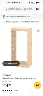 IKEA Trofast Frame - Licht Wit Gebeitst Grenen, Huis en Inrichting, Kasten | Overige, Ophalen, Zo goed als nieuw