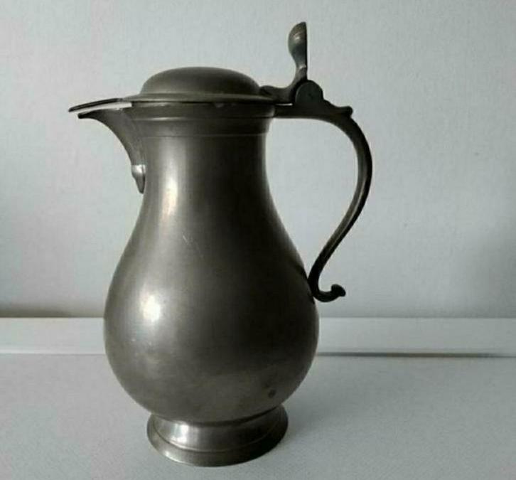 TIN,Buikkan,Amsterdam,Klepkan,,Loch Tollenaar,Zwolle,Tin, Antiek en Kunst, Antiek | Tin, Ophalen of Verzenden