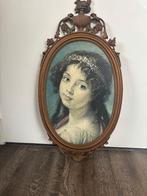 Oude kader met foto, Ophalen of Verzenden