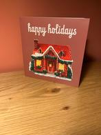 diamond painting kerstkaart kant en klaar, Ophalen of Verzenden, Nieuw, Kerst