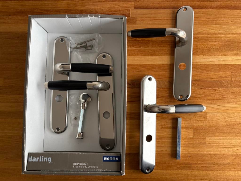 Deurkrukset Darling Gamma, Ophalen, Klink of Kruk