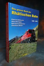 Boek over Rhatische bahn Zwitserland. periode 1889 - 2001, Ophalen of Verzenden, Zo goed als nieuw, Trein