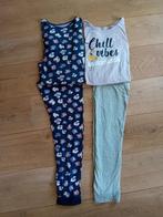 Pyjama's 140/146 en 146/152, Ophalen of Verzenden, Gebruikt, Meisje, Nacht- of Onderkleding