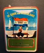 Vintage Blikken Spaarpot - Nederlands Design, Antiek en Kunst, Ophalen of Verzenden