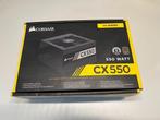 Power supply Corsair CX550 550 Watt, Computers en Software, Interne voedingen, Ophalen of Verzenden, Zo goed als nieuw