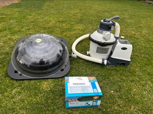 Intex zandfilter, solarbol en bypass set., Tuin en Terras, Zwembad-toebehoren, Gebruikt, Ophalen