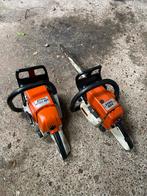 2 Stihl kettingzagen, Ophalen of Verzenden, Gebruikt, Benzine