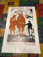 Vintage poster Het Wissel Theater: Patagonian Nights 1987 *N, Verzamelen, Posters, Rechthoekig Staand, Deurposter of groter, Ophalen of Verzenden