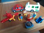 Duplo auto met caravan , vliegtuig , setje ., Kinderen en Baby's, Speelgoed | Duplo en Lego, Duplo, Zo goed als nieuw, Ophalen